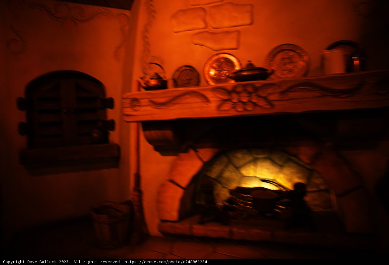 A Magical Glow in the Hearth