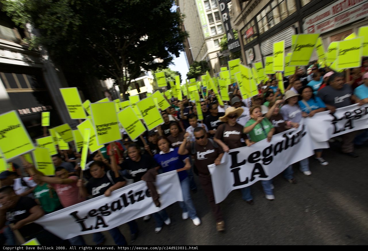 Mayday Rally Protestors Display Powerful Signs