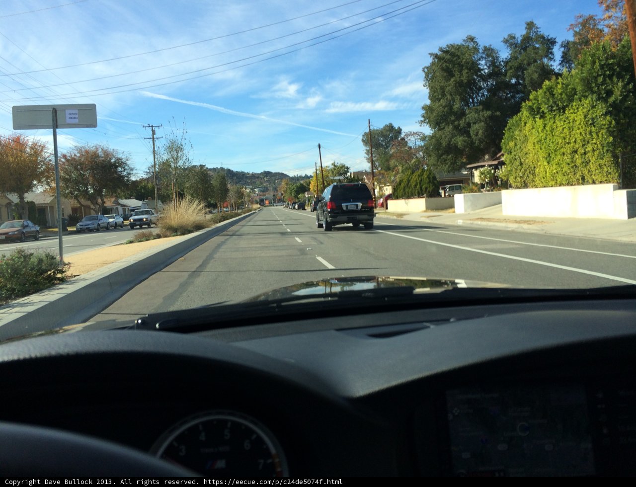 Driving Through Altadena