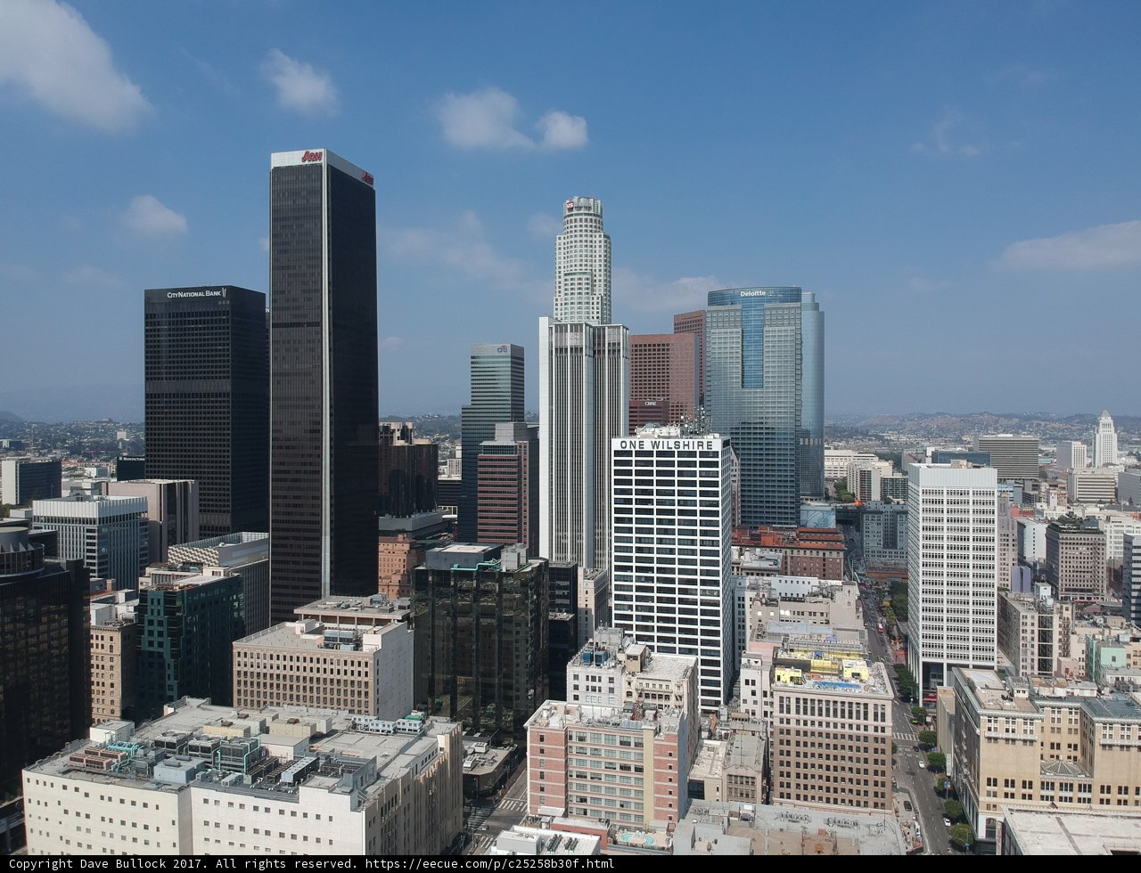 Taking in the LA Skyline
