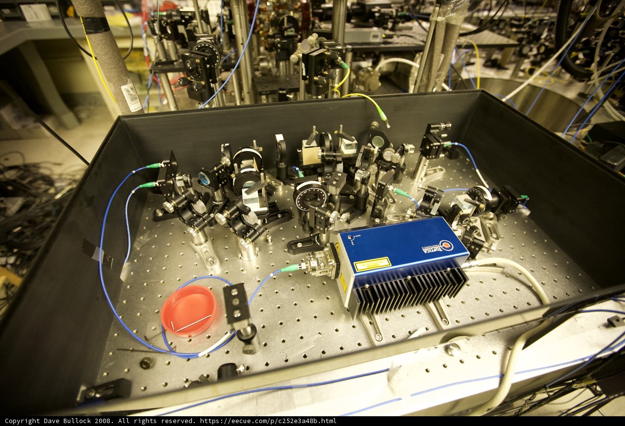 Wired Machine in Caltech Quantum Lab