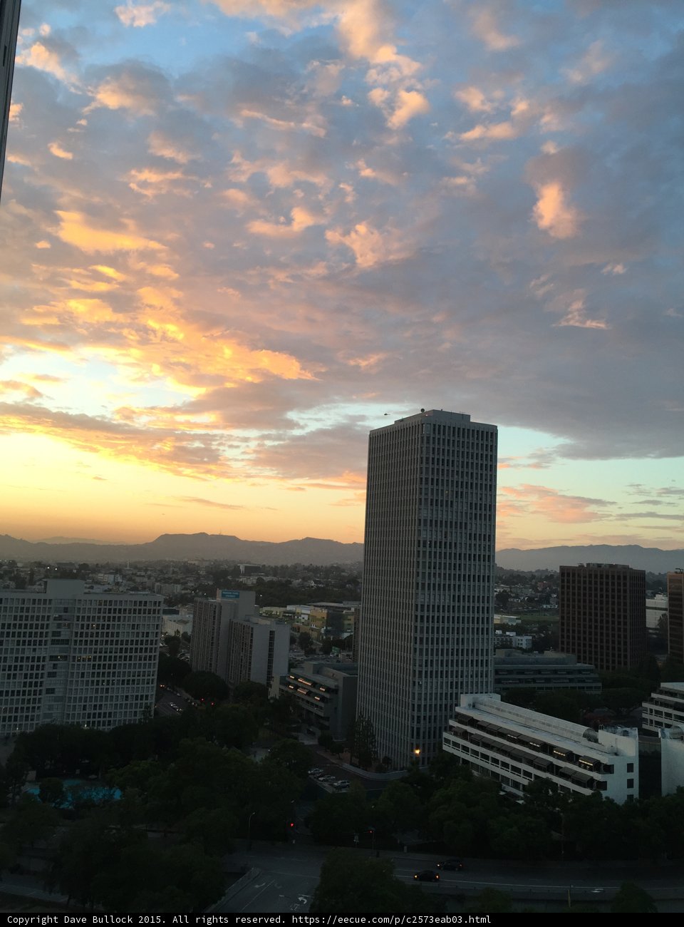 Sunset over the Metropolis