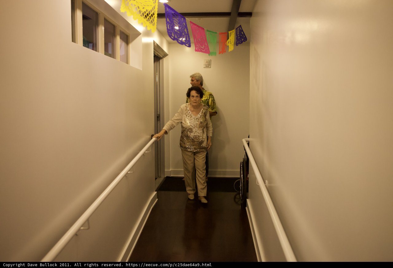 Walking Through the Hallway