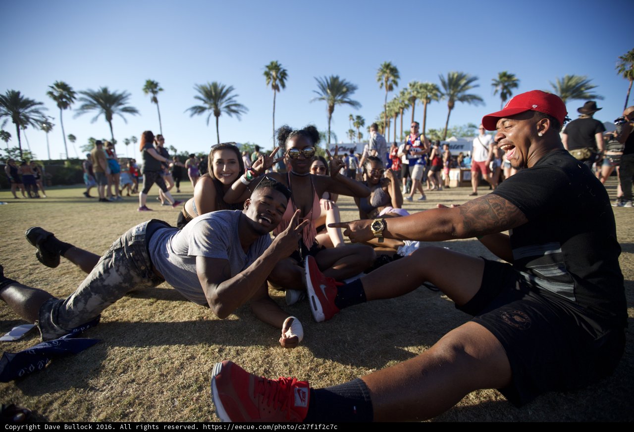 Hands Up at Coachella