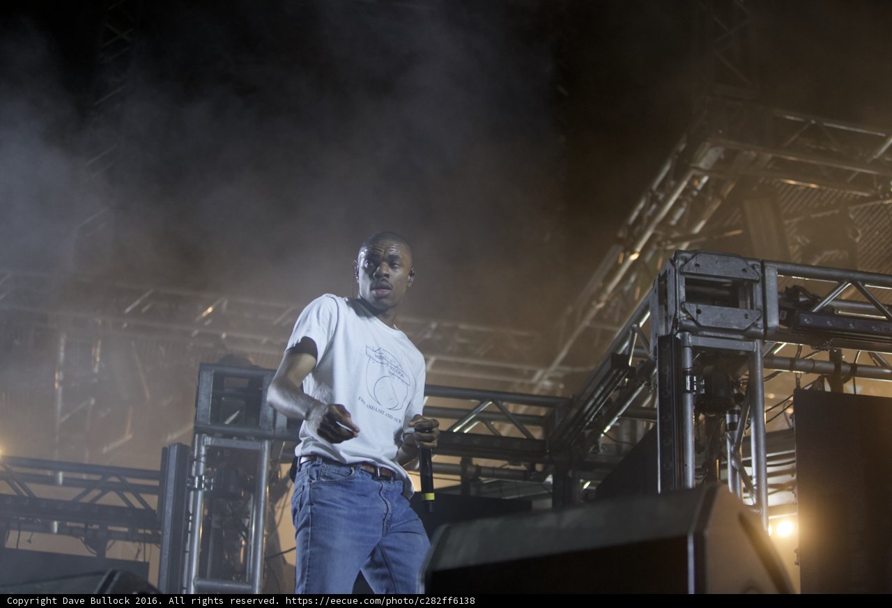 Vince Staples Lights Up Coachella Stage