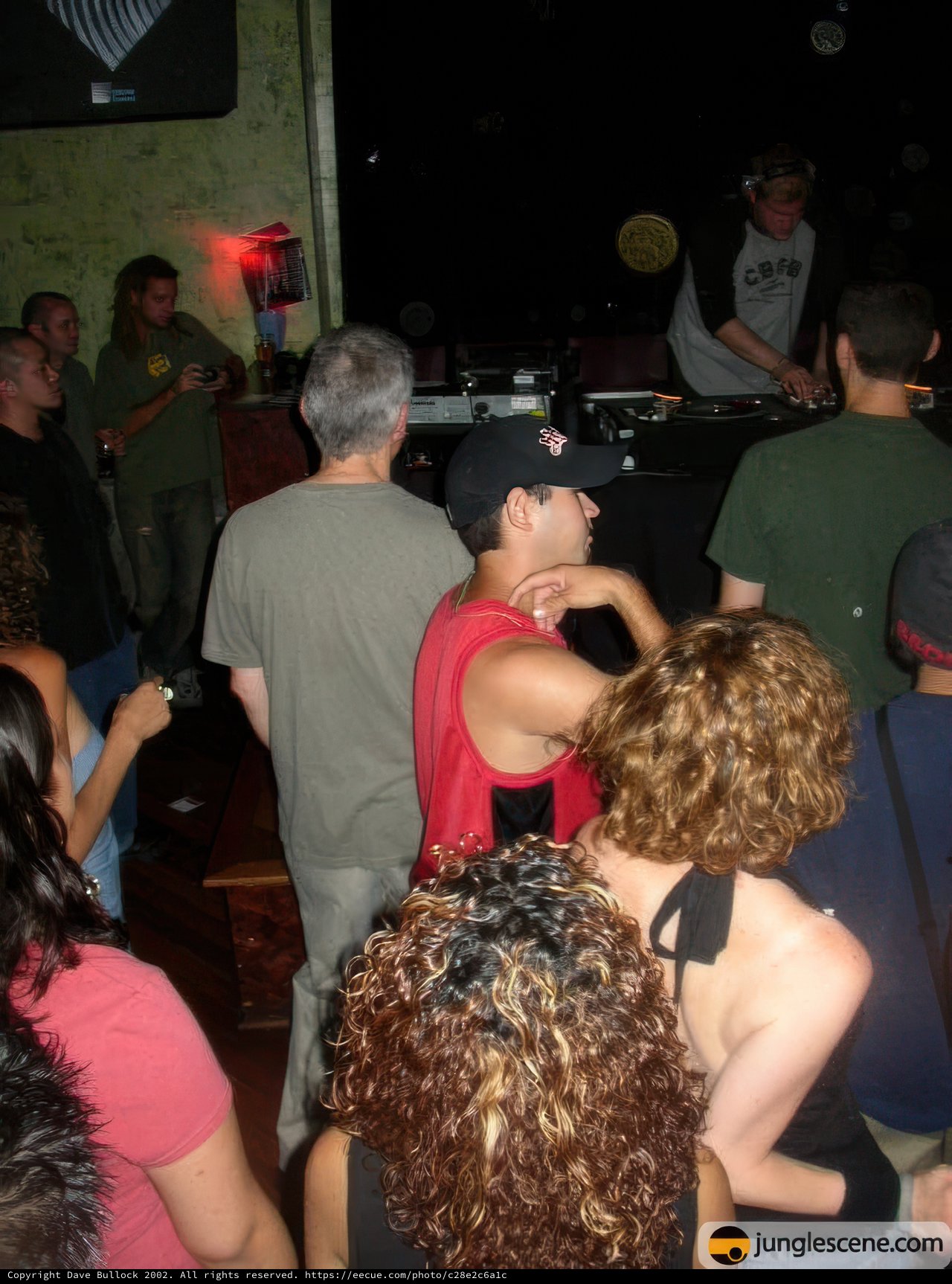 Partygoers groove to beats
