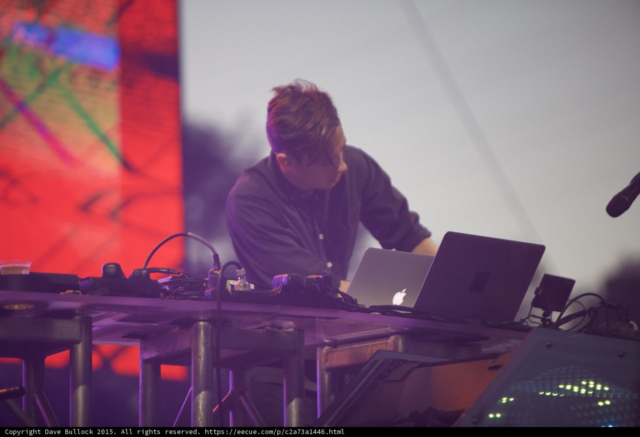 Flume Leaning Forward Red Visuals