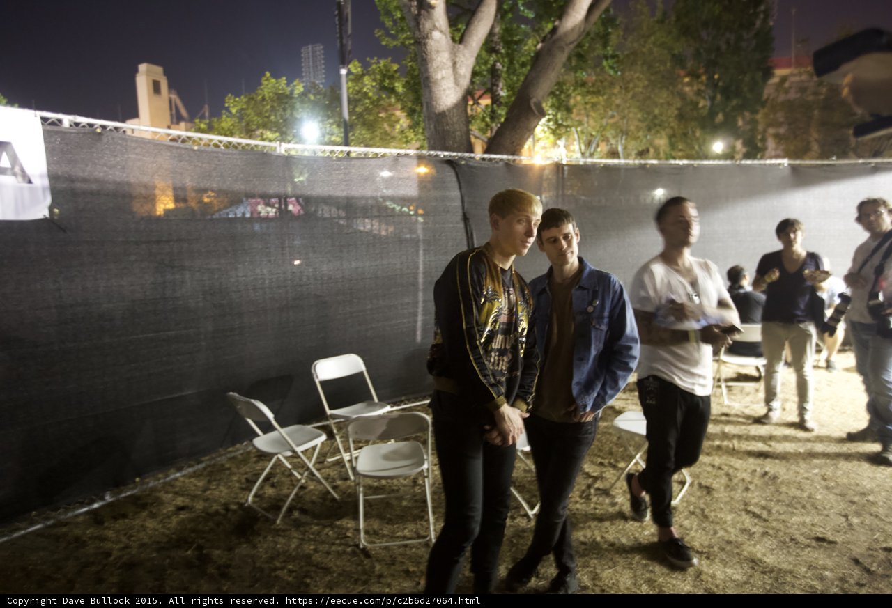 Two Friends Backstage Area
