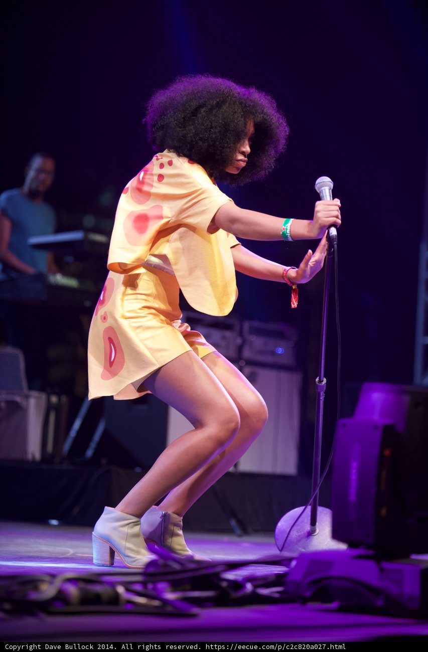 Solange Rocks Coachella Stage