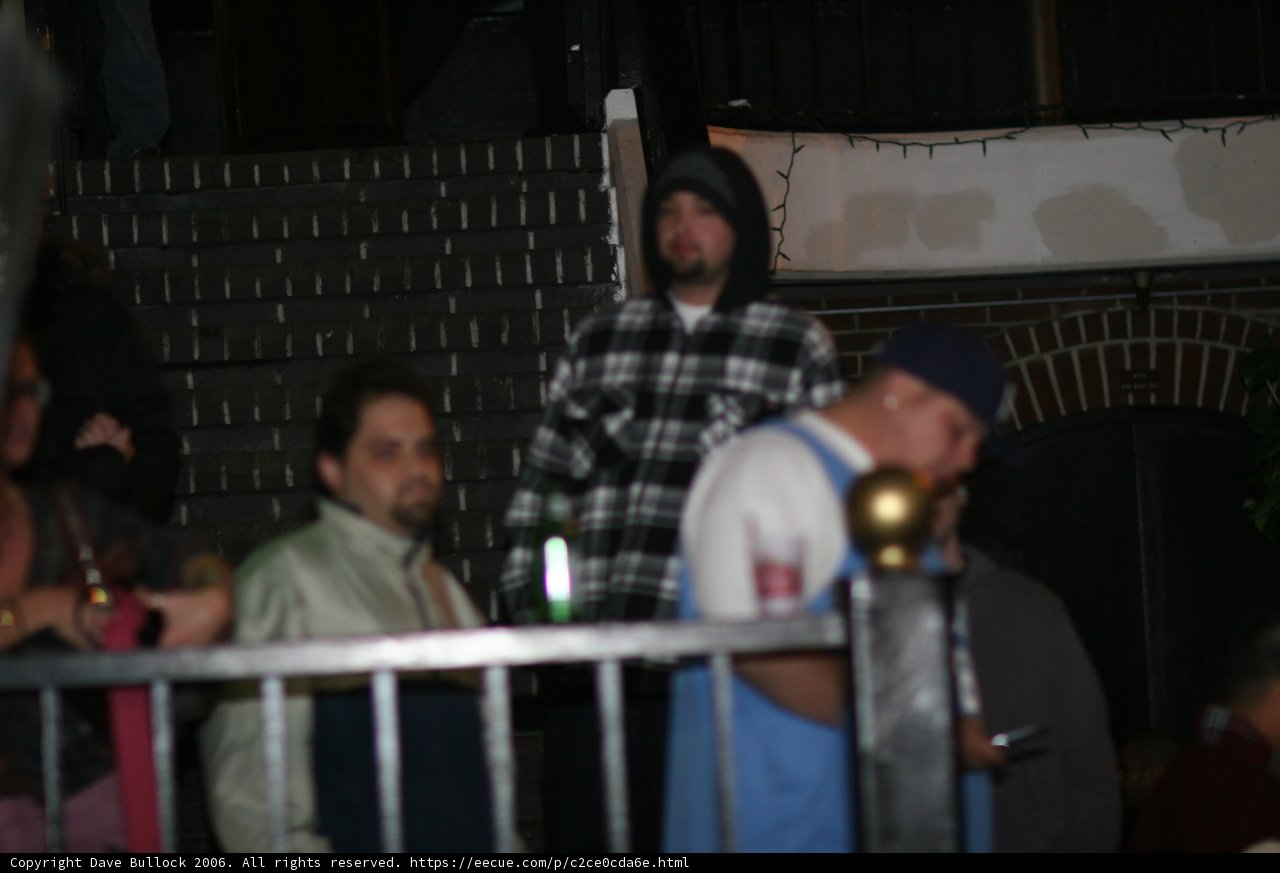 Standing by the Urban Fence