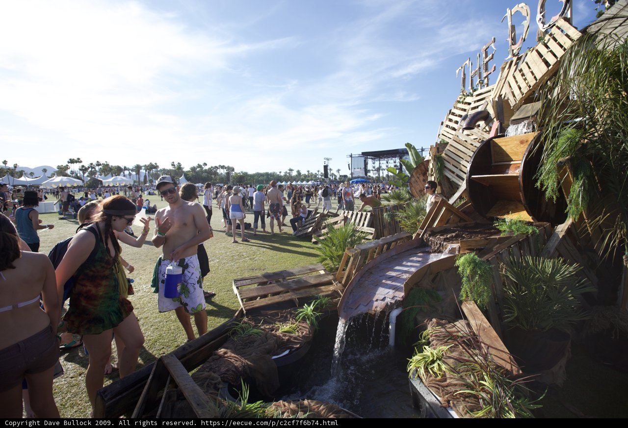 Cooling Off at Coachella