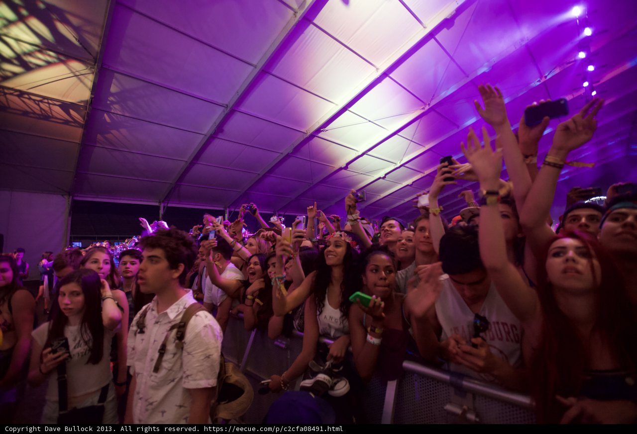 Urban Nightlife at Coachella Concert