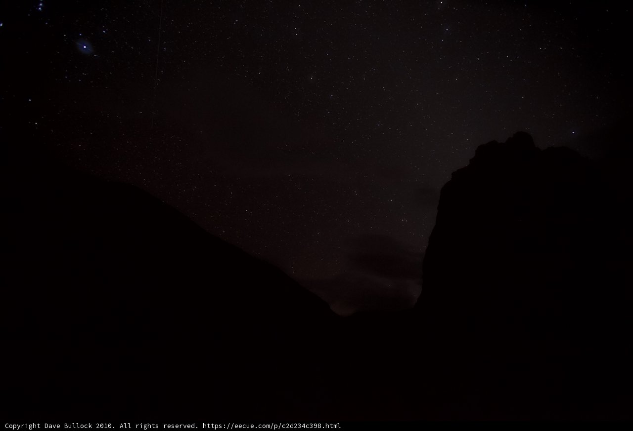 Starry Night Sky