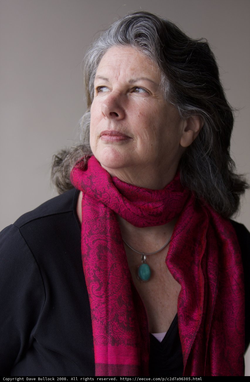Rhoda B's Pink Scarf Portrait