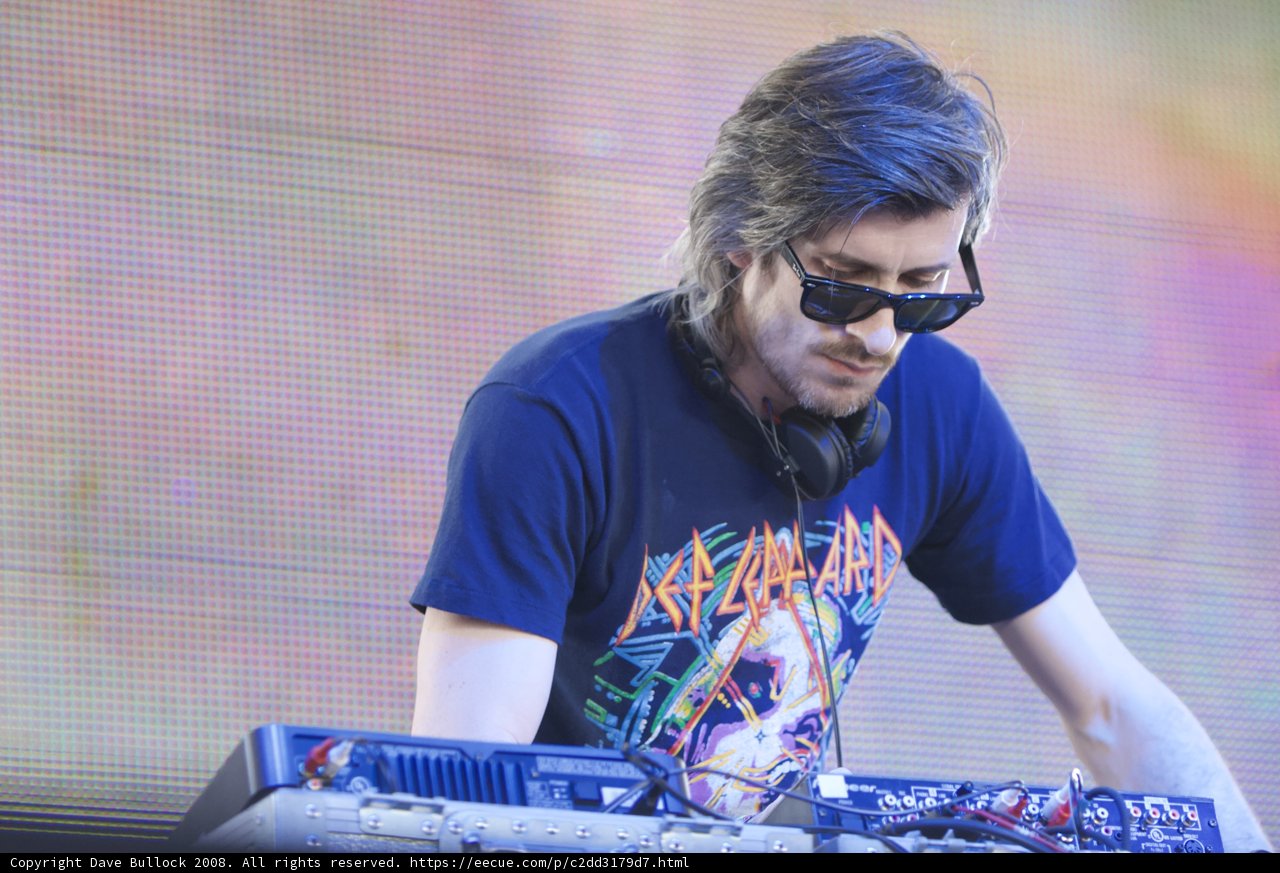 Sunglasses and Turntables at Coachella