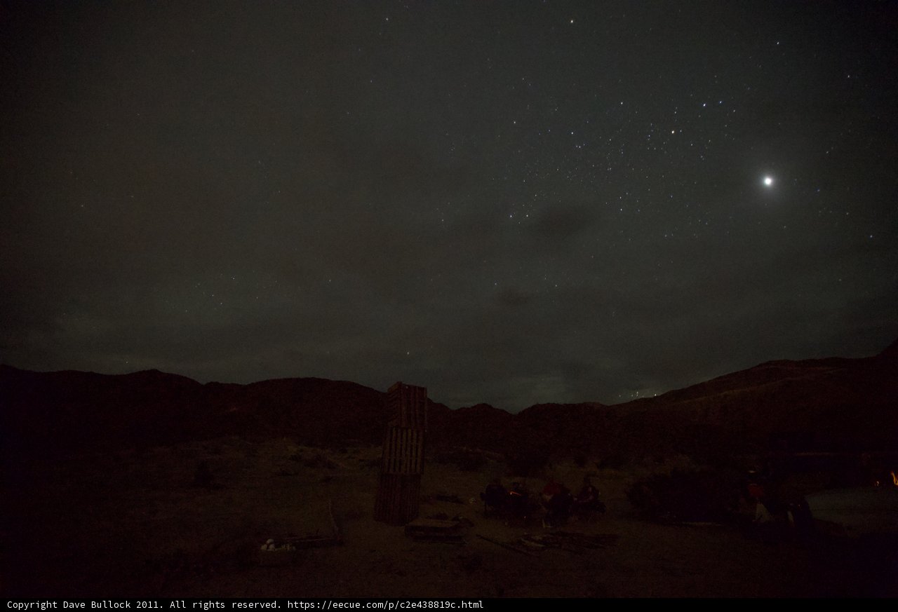 Stargazing in the Desert