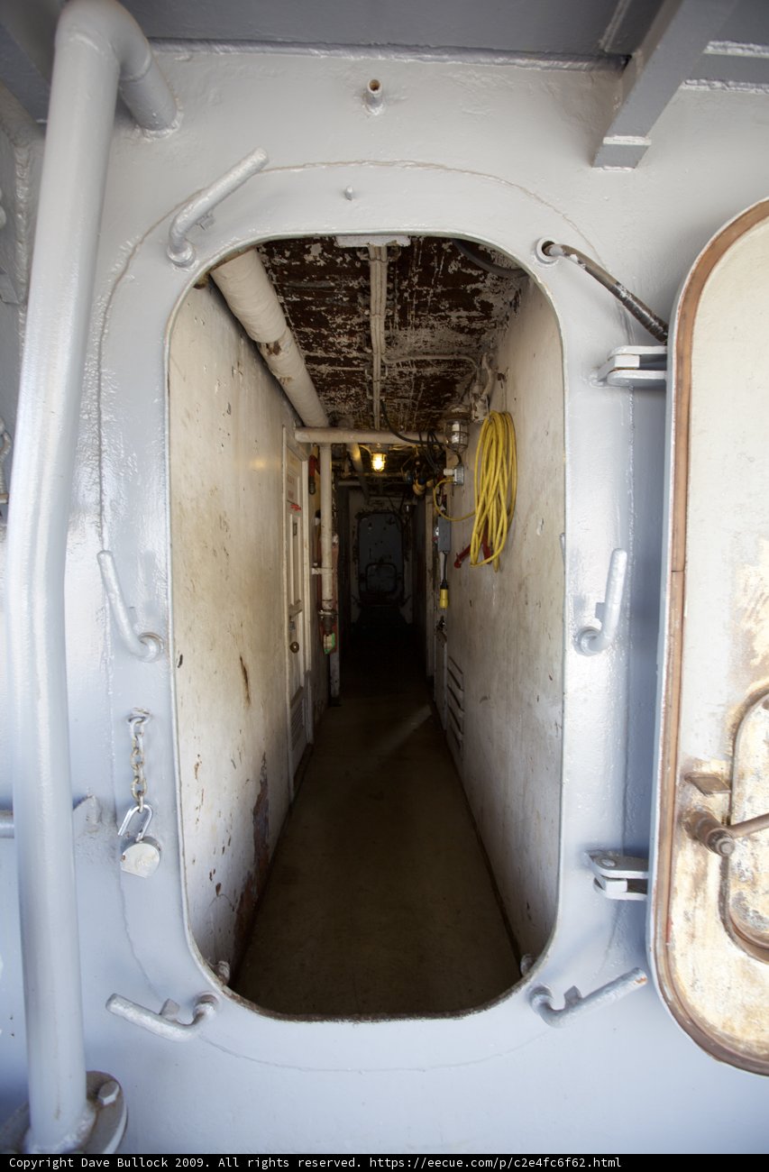Ship's Metal Door