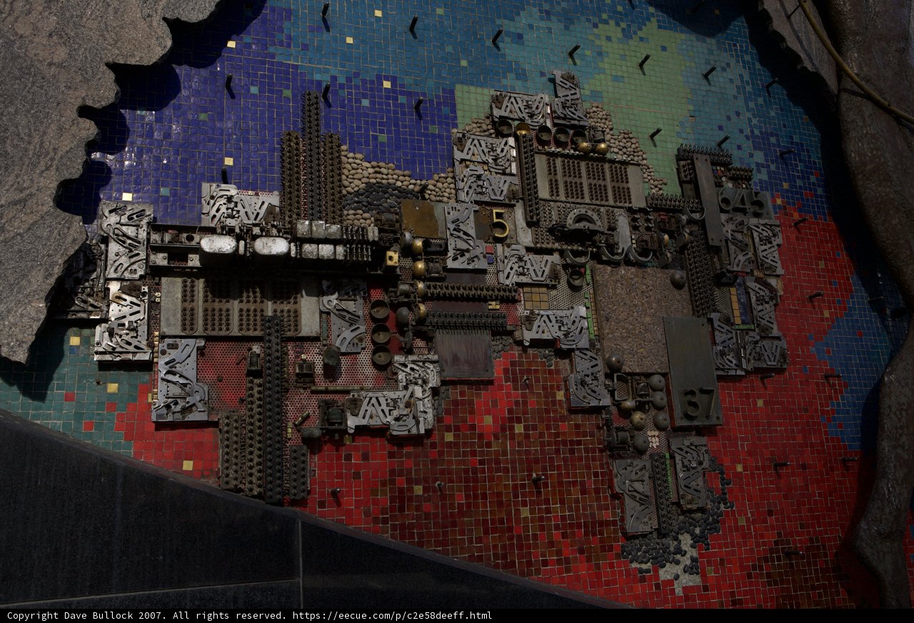 Colorful Mosaic Wall