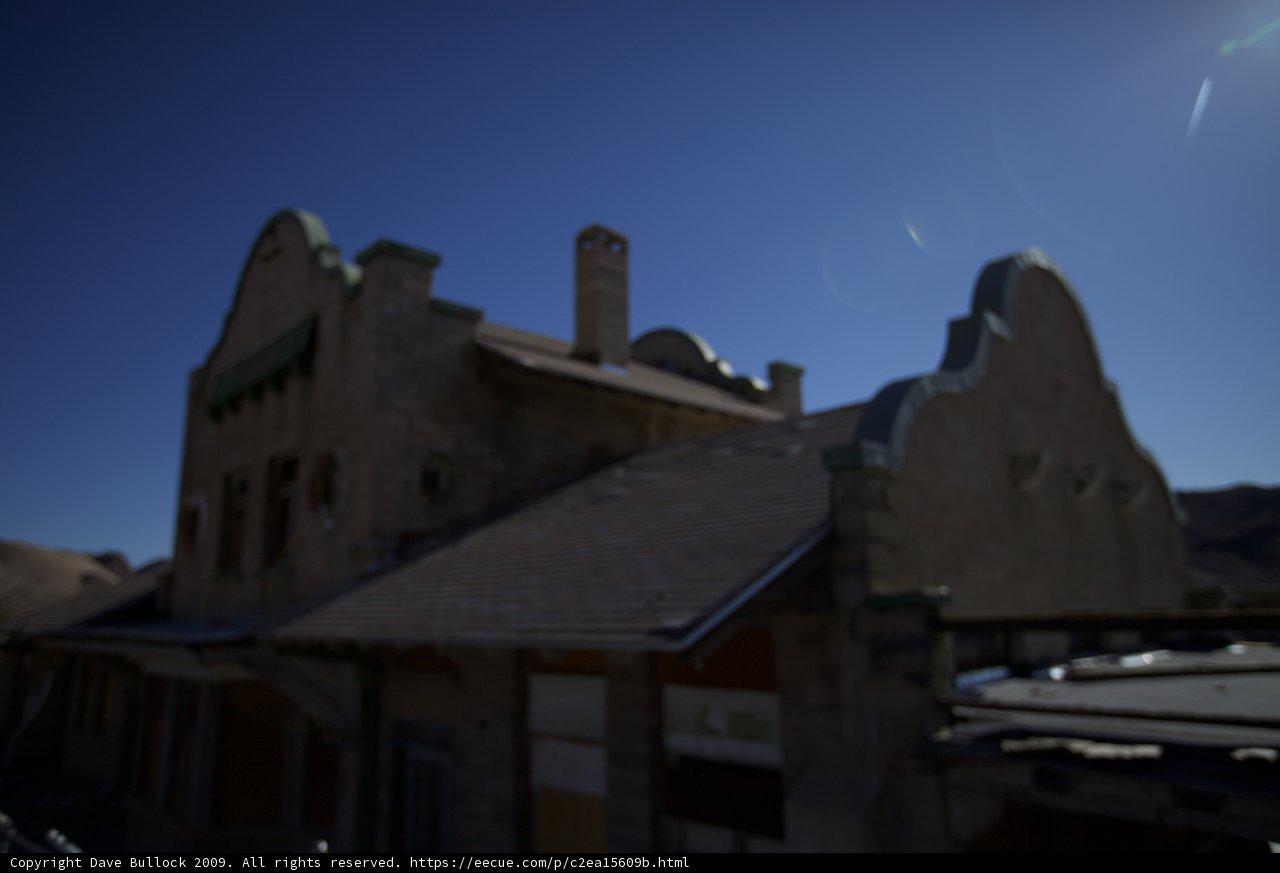 Abandoned Building in Ghost Town, California