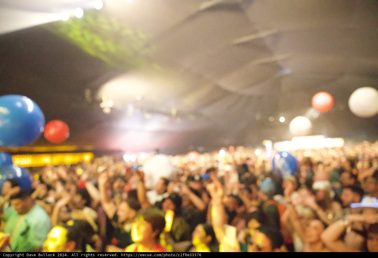 Euphoria Under Lights: Coachella 2024 Night Scene