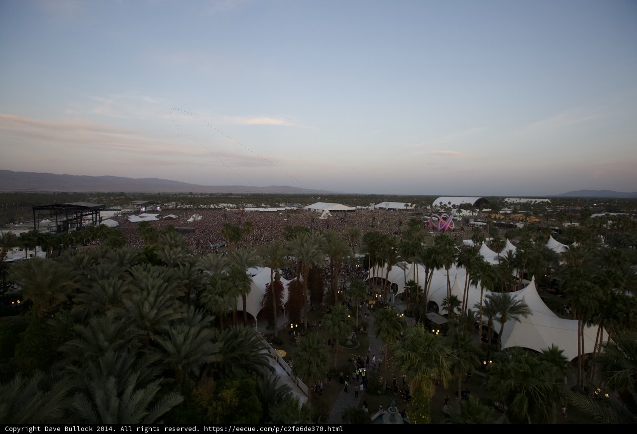 Sunset Over the Desert