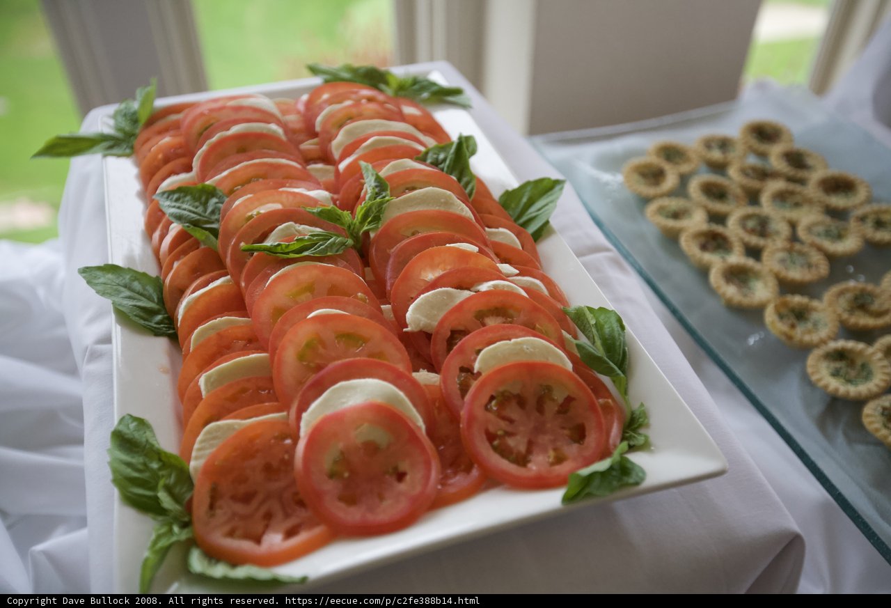 Caprese Platter for Brunch