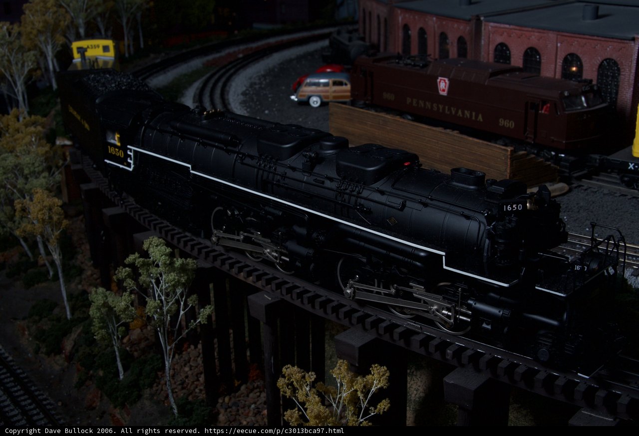 Train Locomotives on Display at the Museum