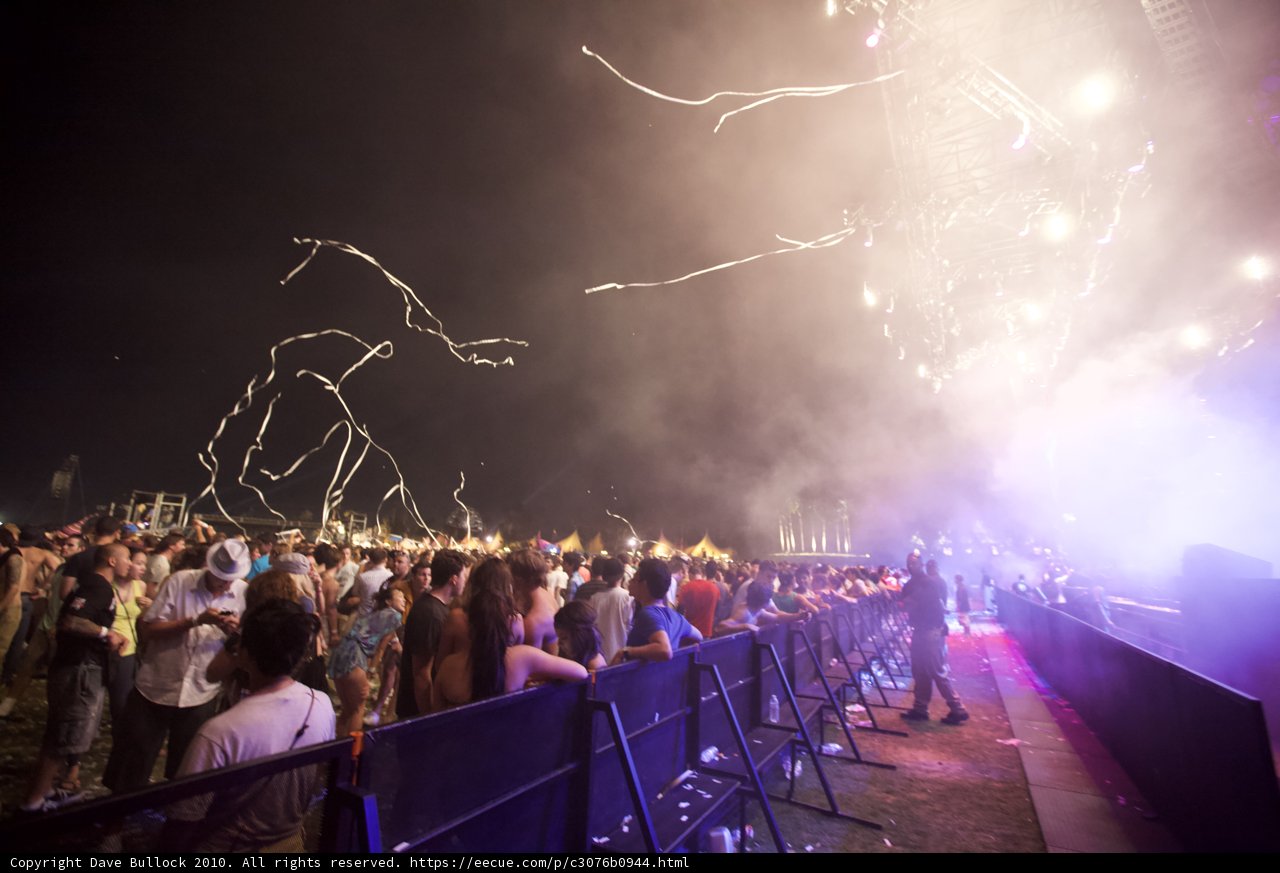 Coachella Concertgoers Thrilled by Fireworks