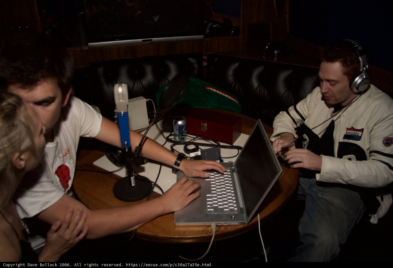Laptop and Headphones