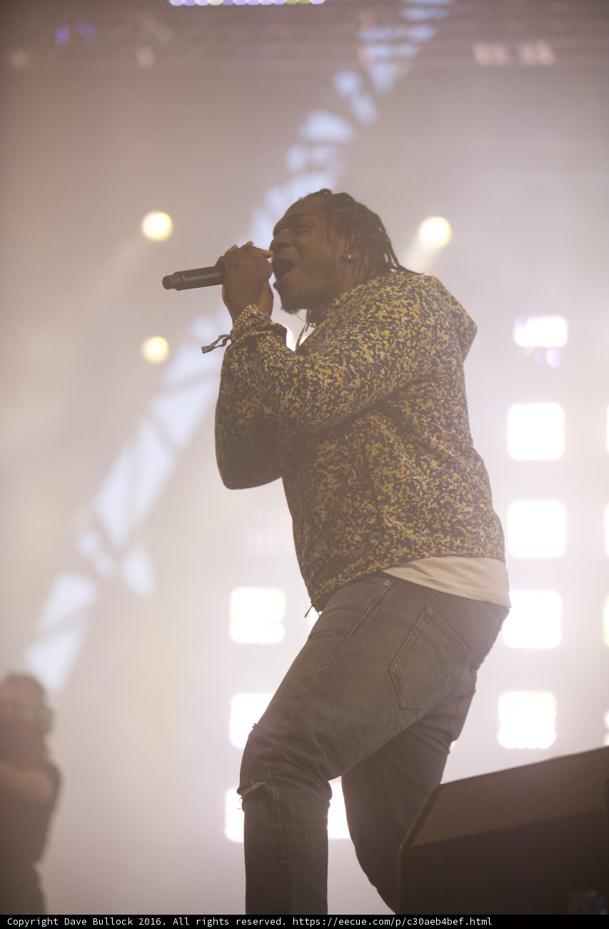 Hoodie-clad Man Rocks Coachella Stage