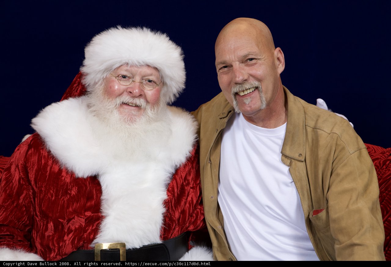 A Santa Claus Sight for Sore Eyes