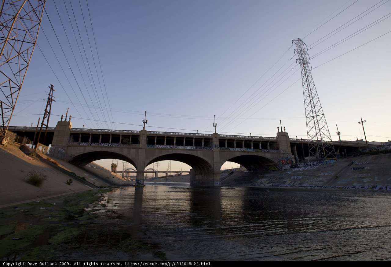Arch Bridge Over the LA River