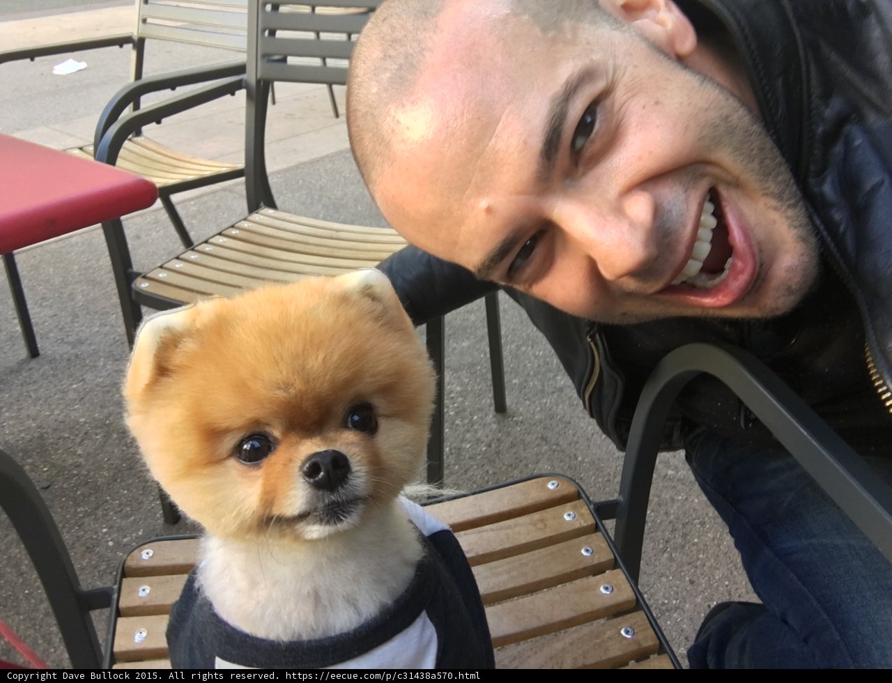 Dave With Jiff Smiling