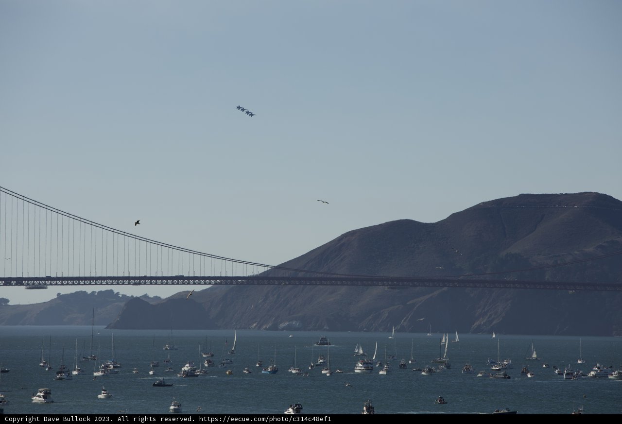 Fleet Week Air Show 2023 - Nautical Moments by The Bridge