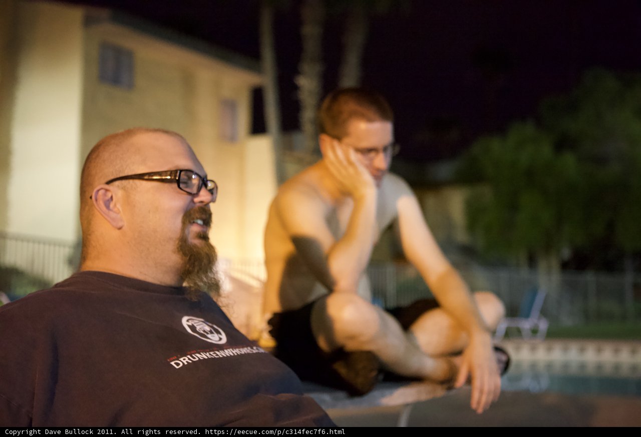 Poolside Chitchat