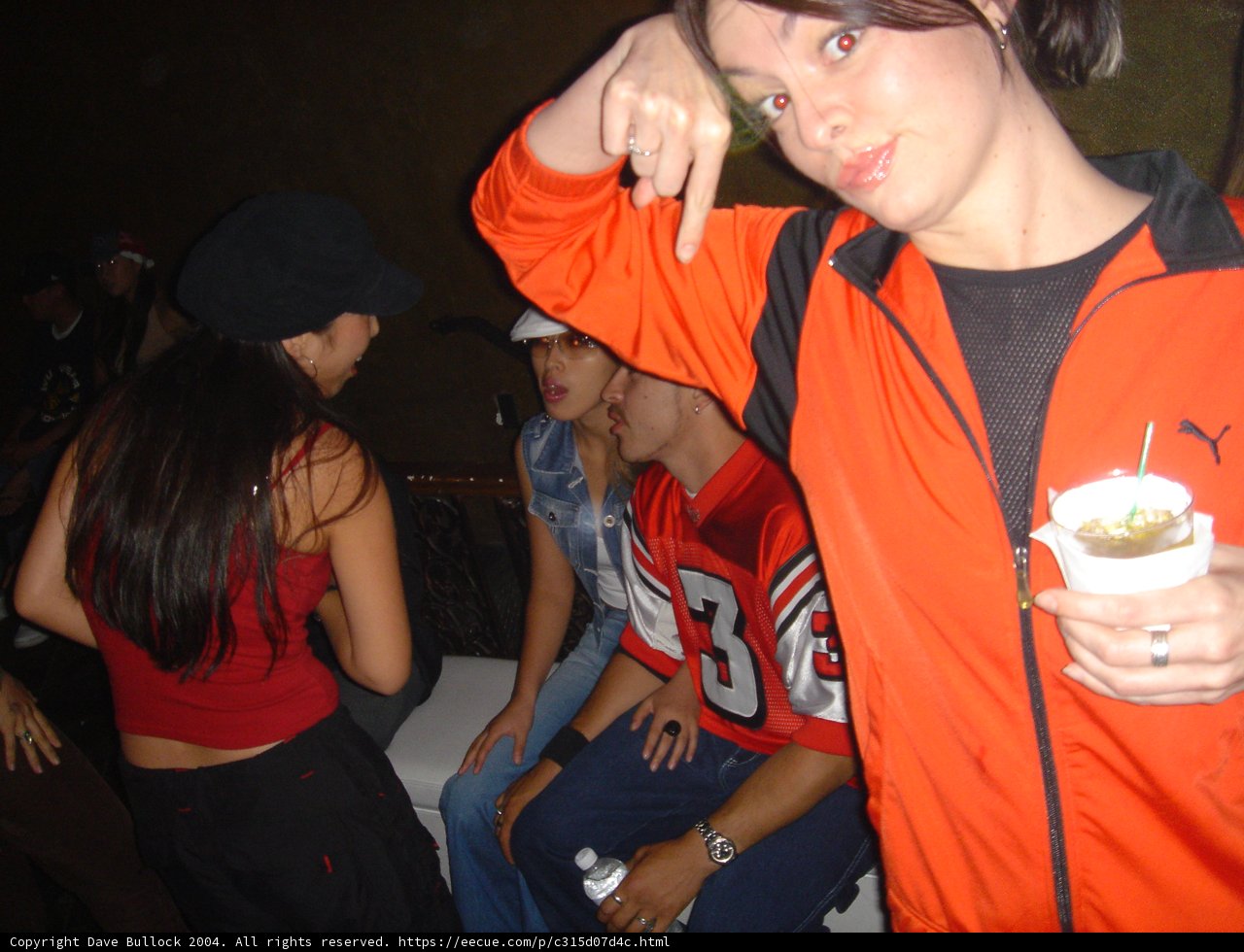 Orange-Jacketed Shannon at the Pub