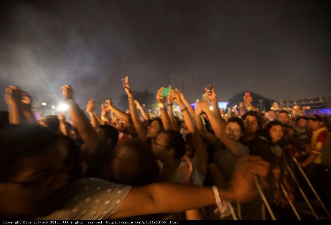 Sea of Raised Hands