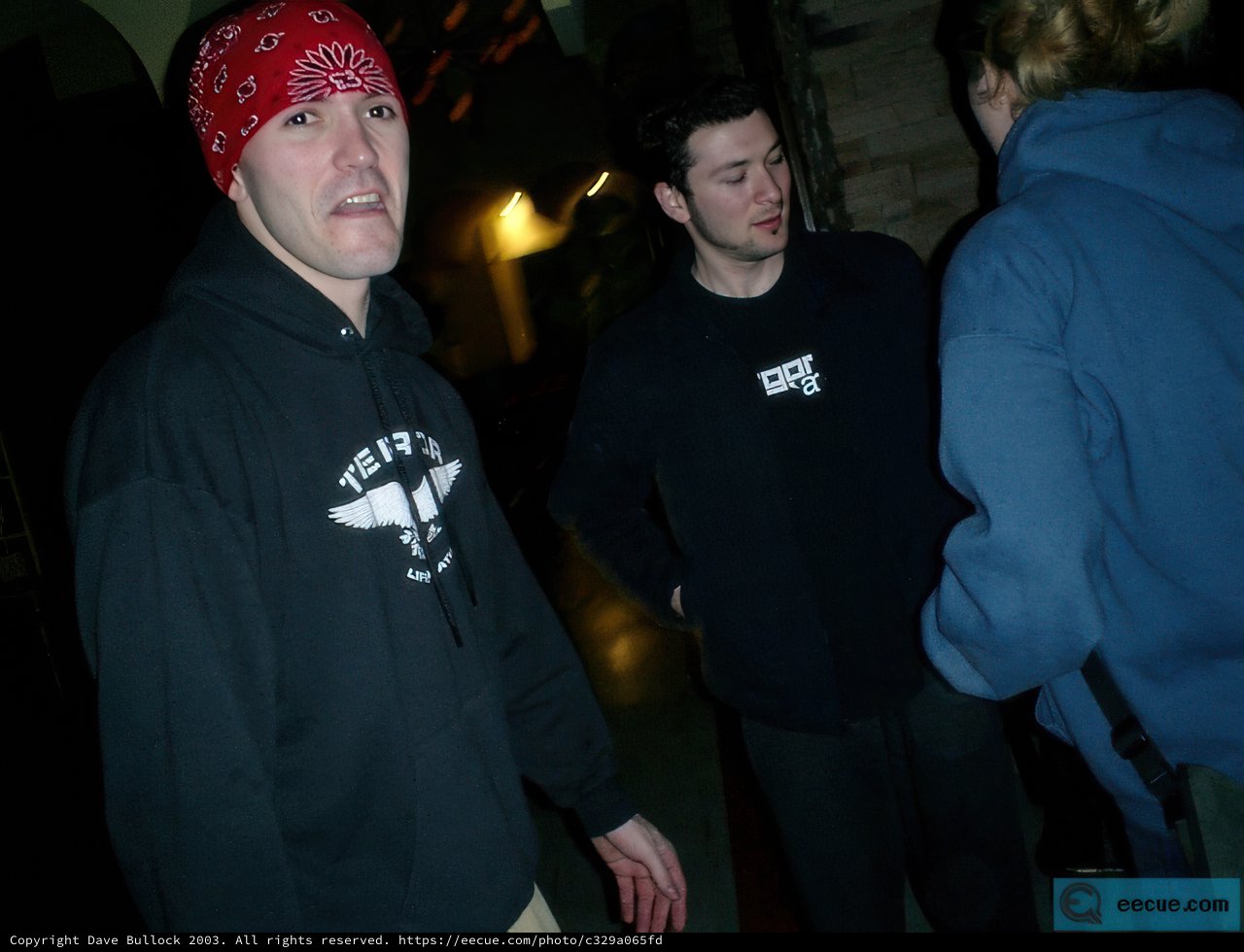 Three Men in Headgear
