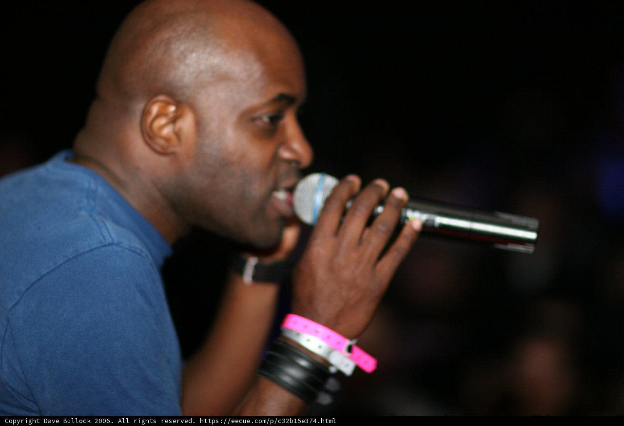 Funky Entertainer Rocks the Mic