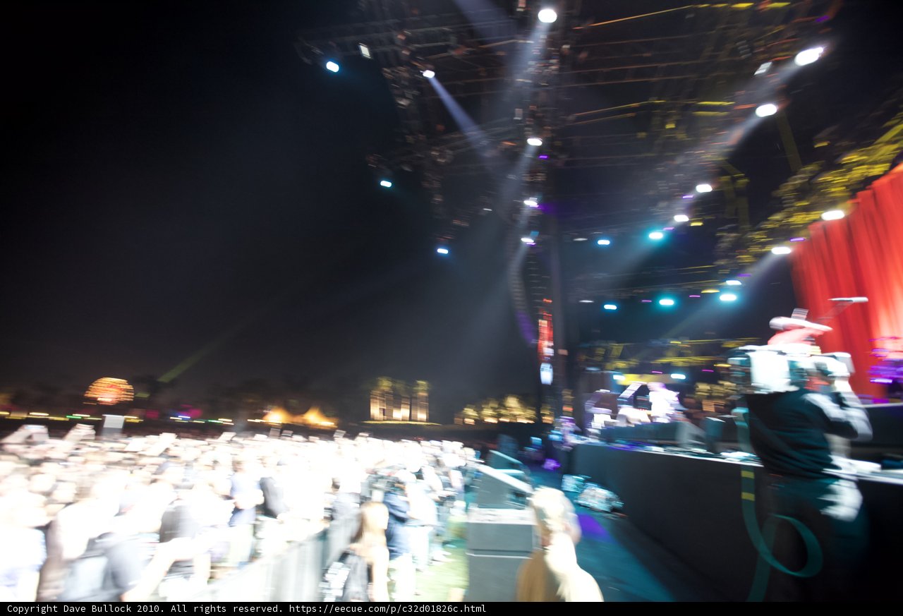 Spotlight on the Rock Concert Crowd