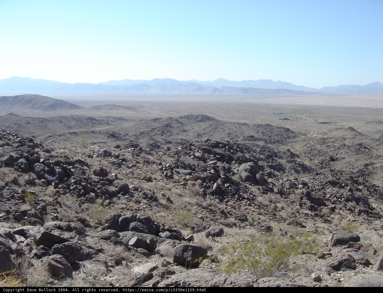 Majestic Desert Mountain Range