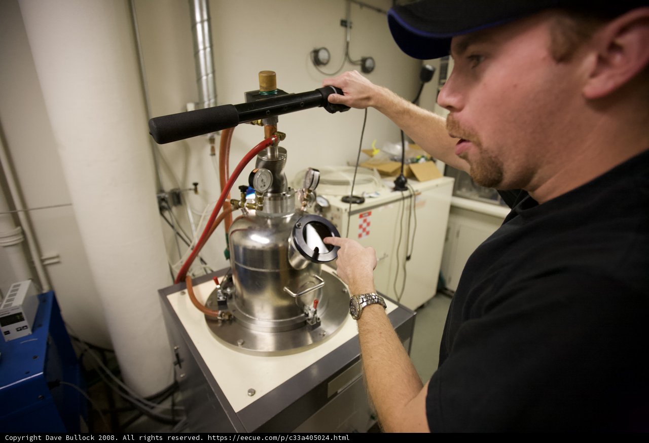 Temperature Check on a Machine