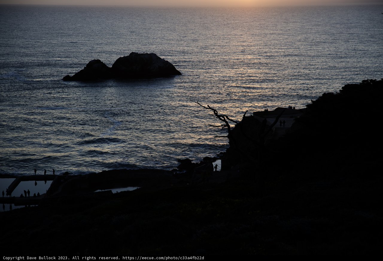 Soaring Skies at Sutro Baths