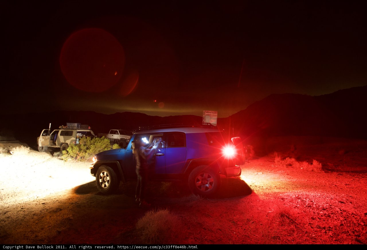Off-road Adventure Under the Night Sky
