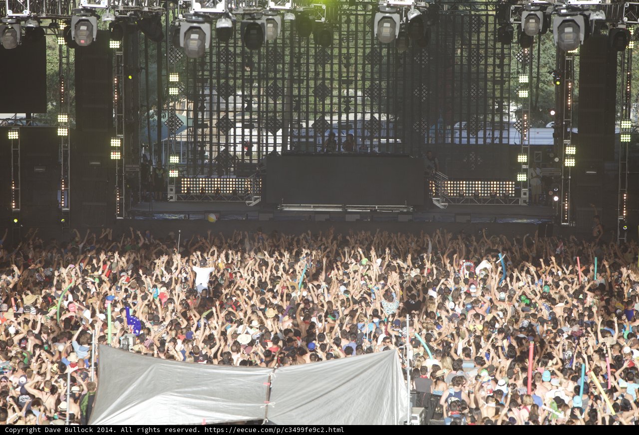 A Sea of Fans at Coachella
