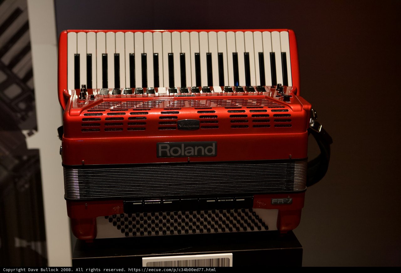 The Red Accordion Takes Center Stage