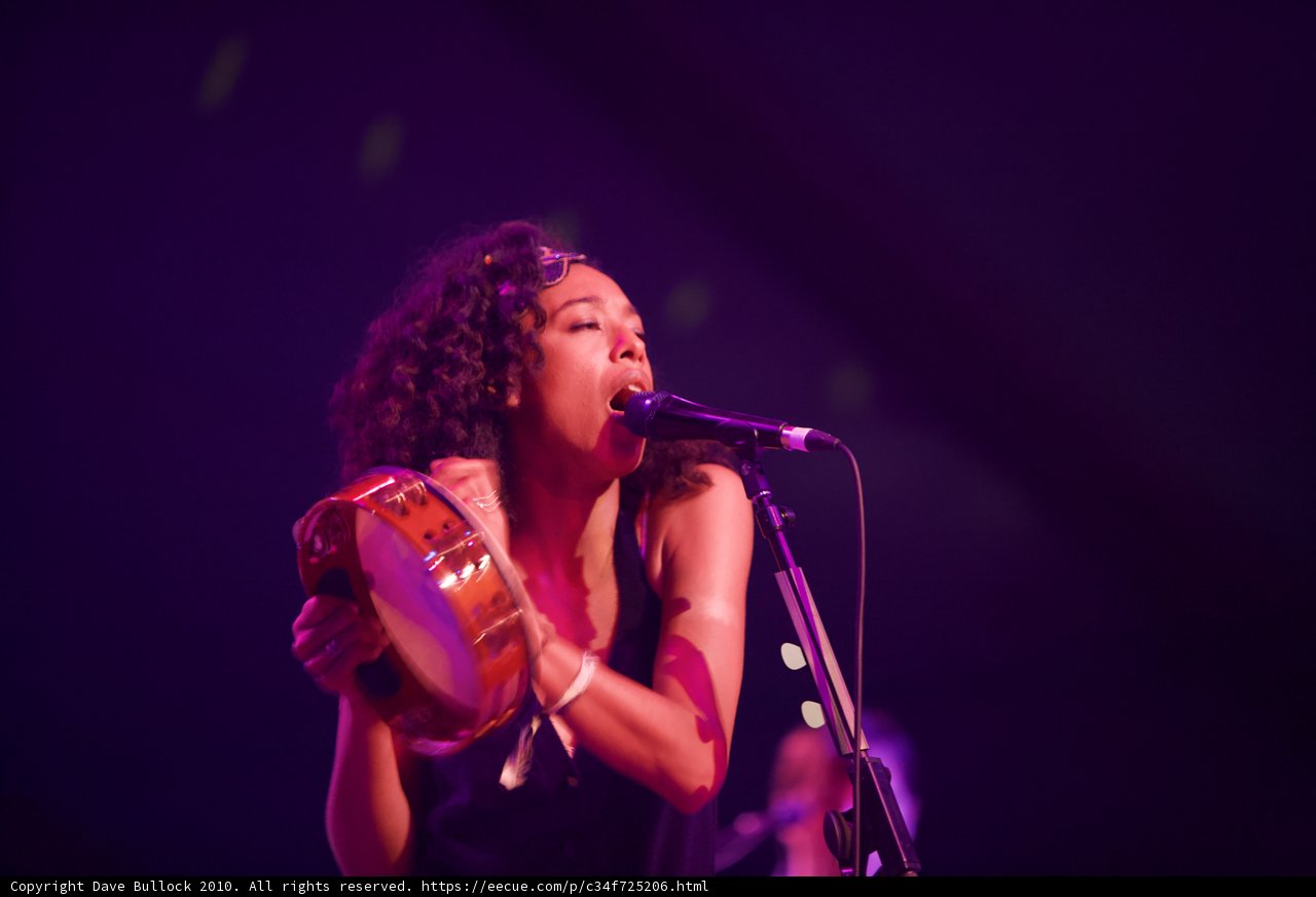 Corinne Bailey Rae Rocks Coachella Stage with Signature Drumming