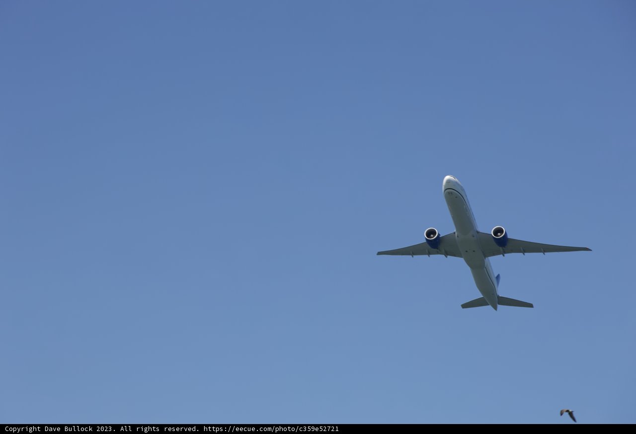 Jetting Across The San Francisco Sky