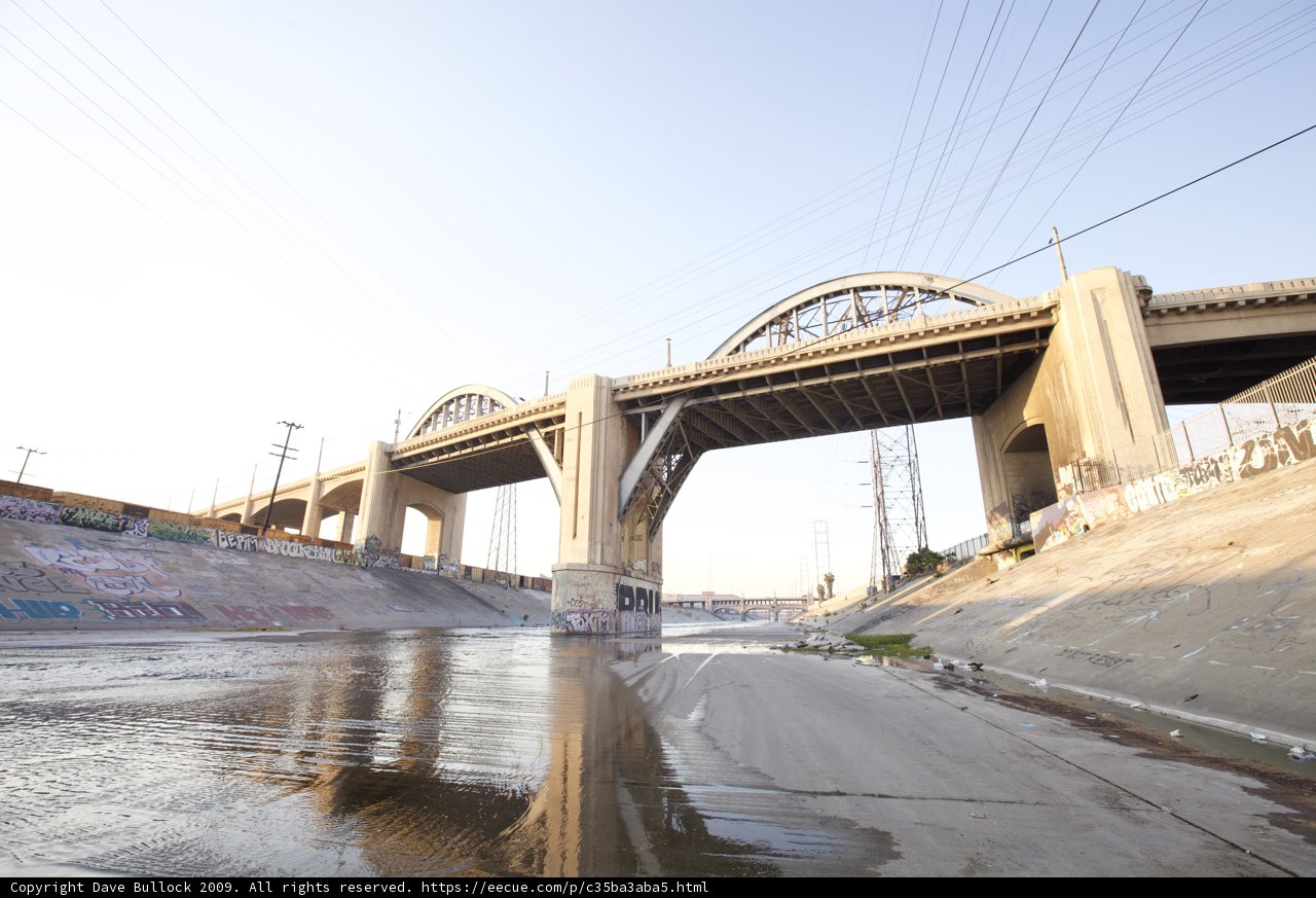 The Arch Bridge over LA River