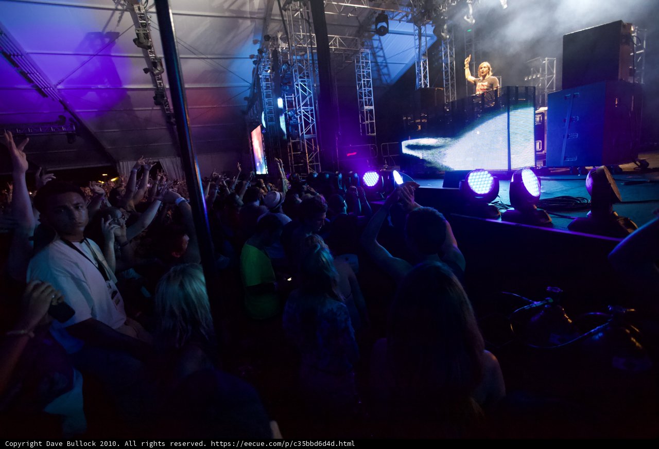 David Guetta Lights Up Coachella Crowd